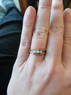 Pretty 14k gold filled ring