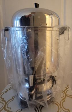 Farberware 155C Commercial Stainless Steel Electric Urn Coffee Maker Percolator 18-55 Cup