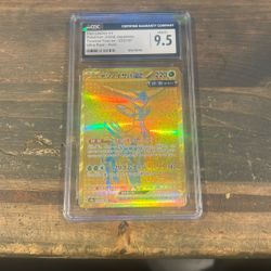 Iron Leaves Ex Japanese Cgc Mint+ 9.5 | Ultra Rare Holo Gold Card