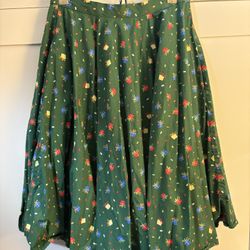 Unique Vintage holiday Skirt