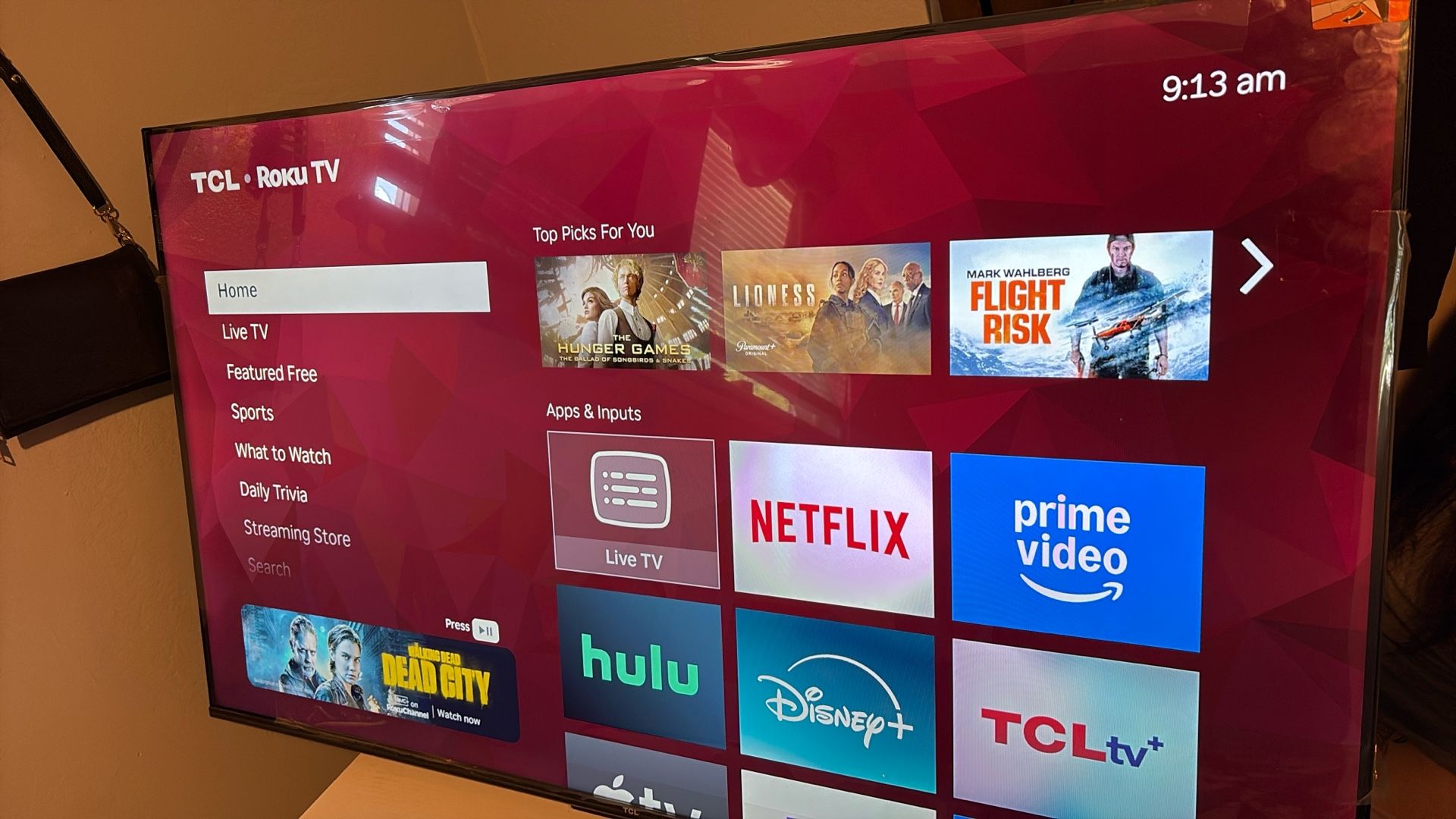 TCL Roku Tv With Remote Smart TV 50 In