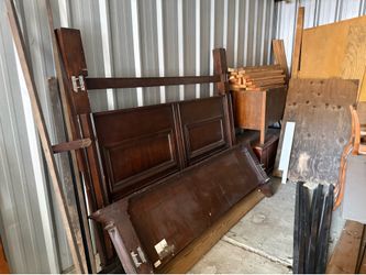 King Size Bed Frame and Night Stands