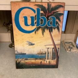Cuban Vacation Poster