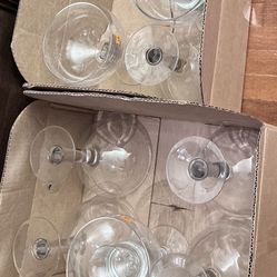 HUGE Glasses Used For Centerpieces (set Of 10) $20