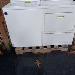 Whirlpool washer and dryer