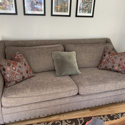 Green Grey Couch