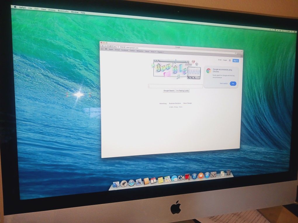 IMac 27" 3.4Ghz I5 W/ 1TB Storage