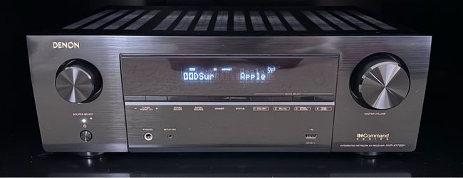 Denon AVR-X1700H 7.2-Ch 8K Home Theater Receiver - Complete with All Accessories