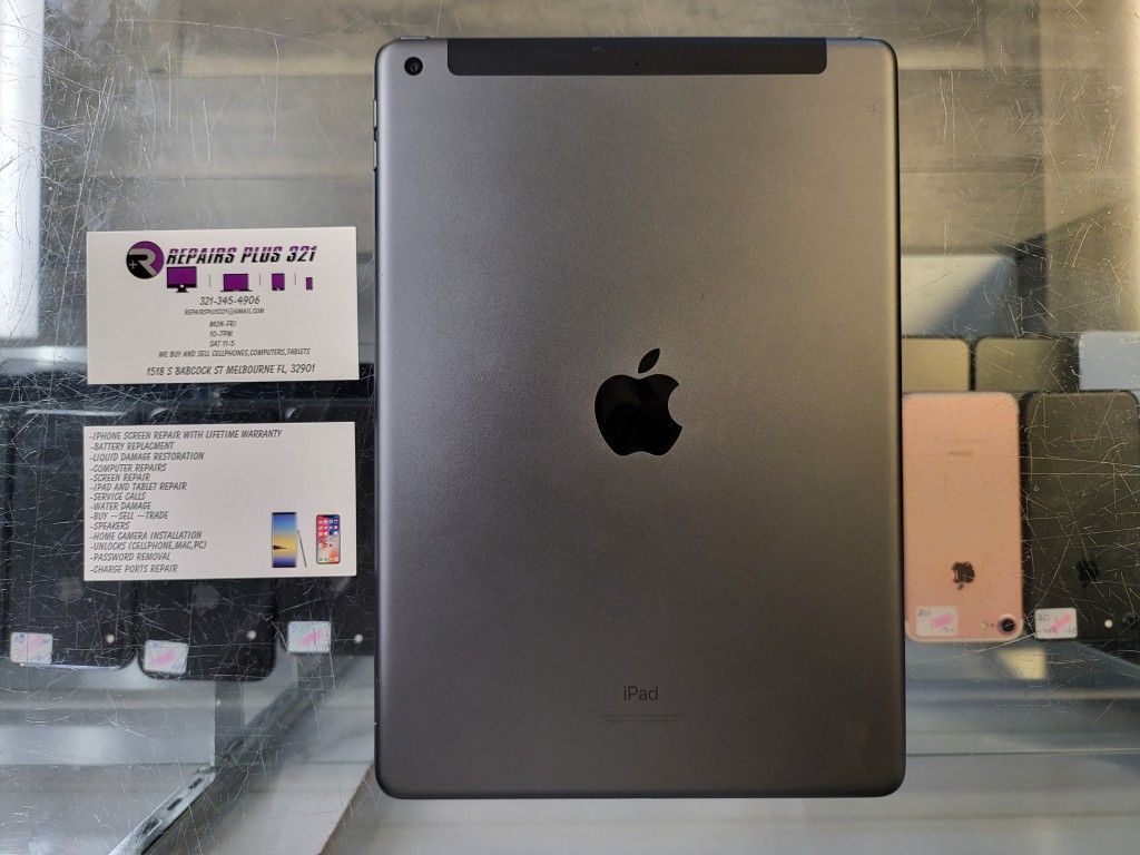Unlocked Black iPad 9 64gb 10.2" LTE