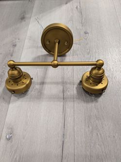 Bathroom Double light sconce