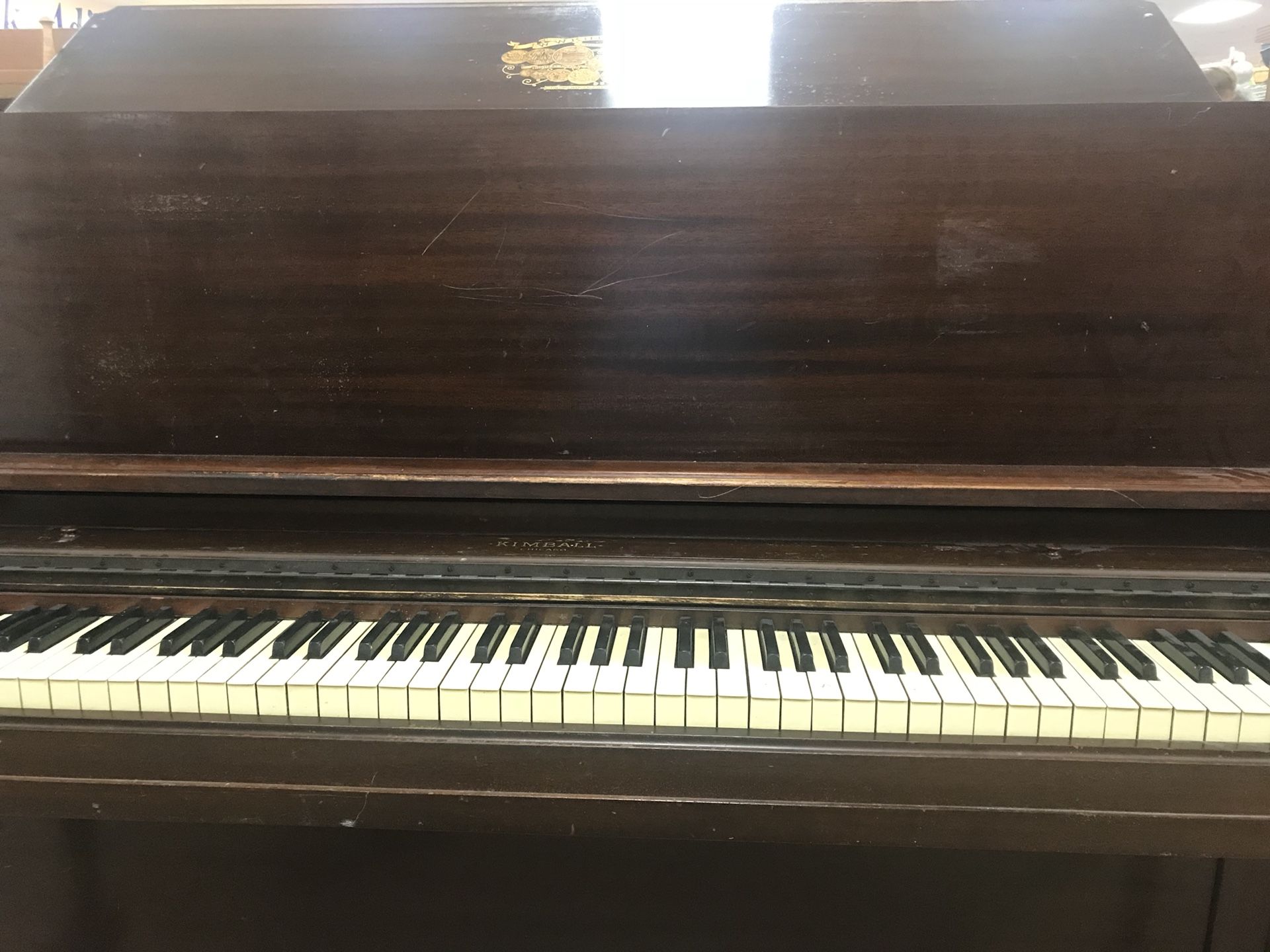 Antique Piano