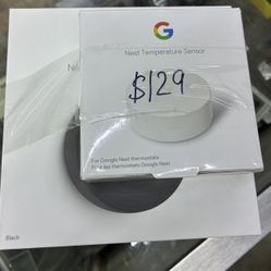 Google Nest Temperature Sensor and Wall Plate Cover