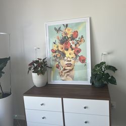 Large Floral Print
