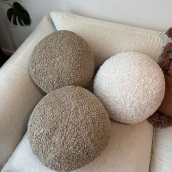 Sphere Pillows - Set Of 3