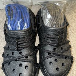 Rauw Alejandro Crocs Black Noir Color Way