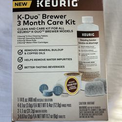Keurig K-Duo 3 Month Care Kit