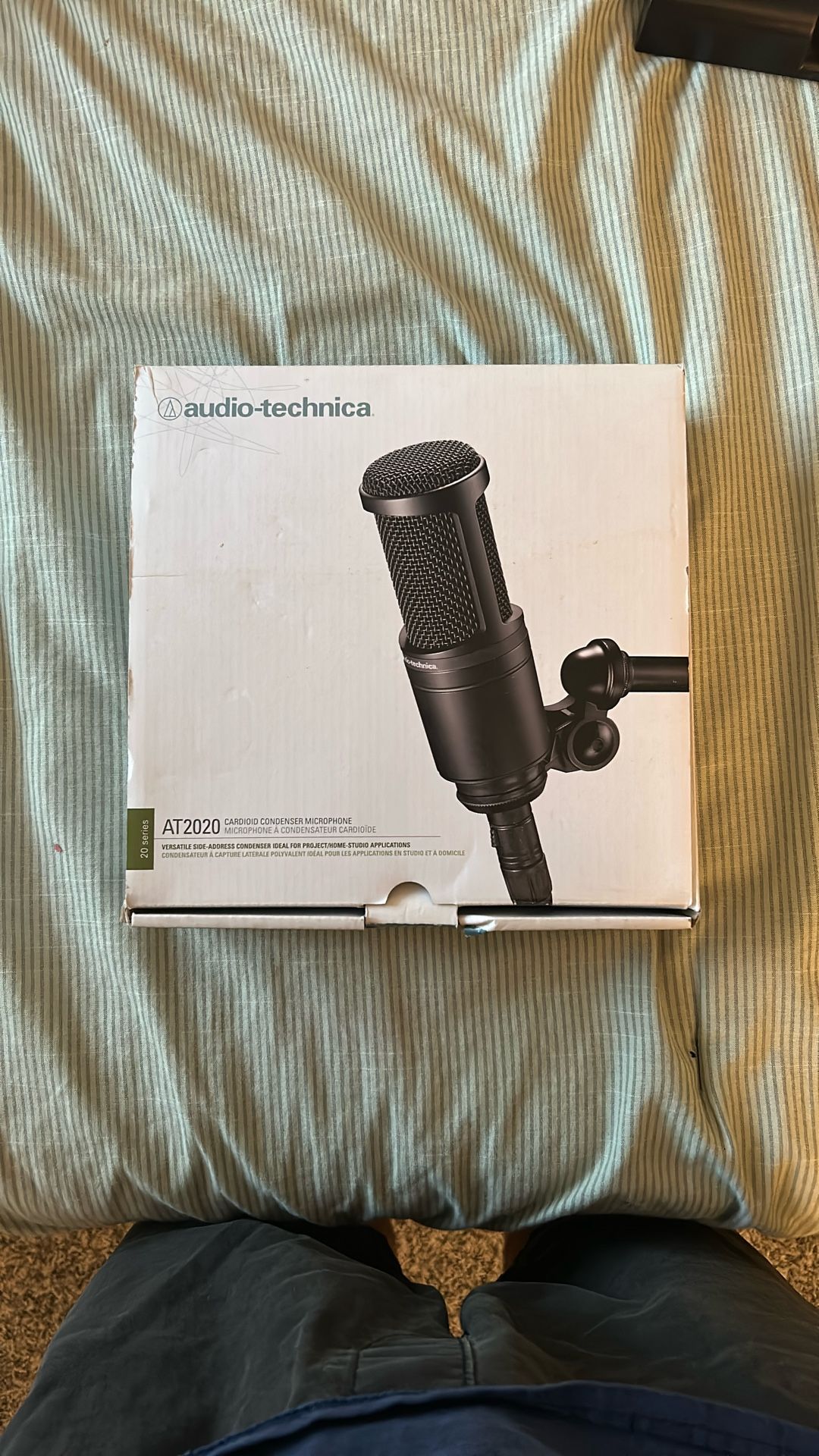 Audio Technica AT2020 Cardioid Condenser Microphone