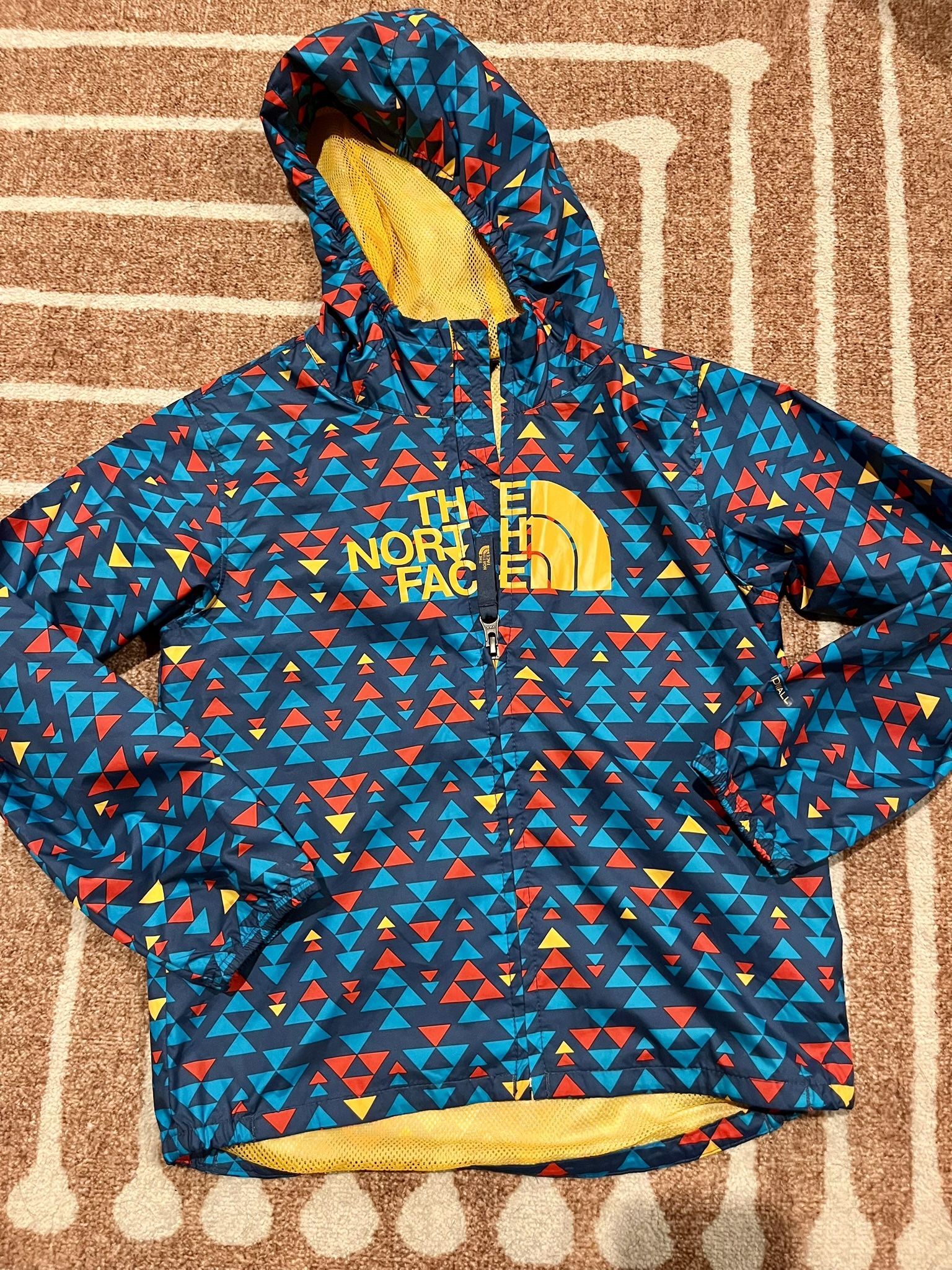 The North Face kids rain jacket size 6
