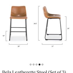 2 Counter Stools 