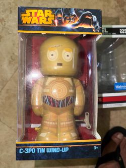 Star Wars C-3PO Tin Wind-up Action Figure by Schylling NIB