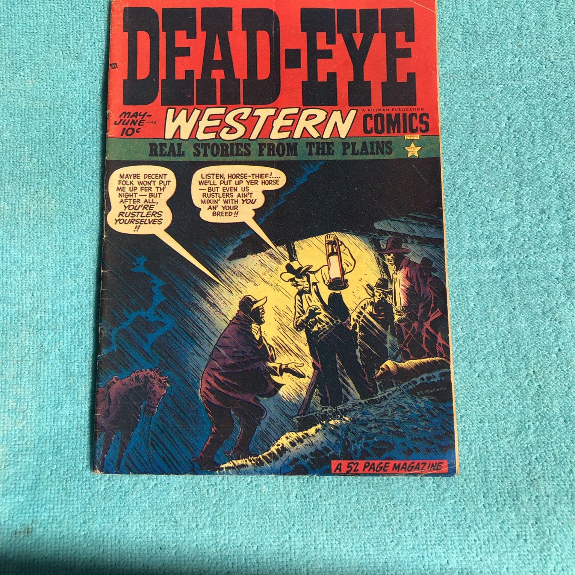 Dead-Eye Western Comic 1948