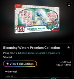 Blooming waters 151  Premium Collection