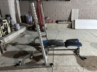 Bench And Squat Rack