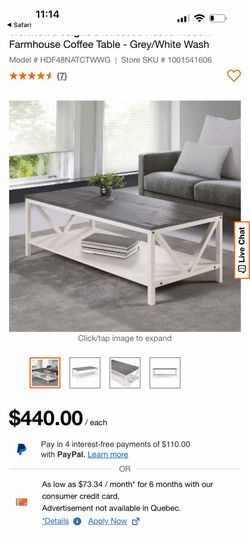 Center table