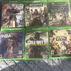 Xbox One Game Bundle – COD, Red Dead Redemption 2, Assassin’s Creed & More