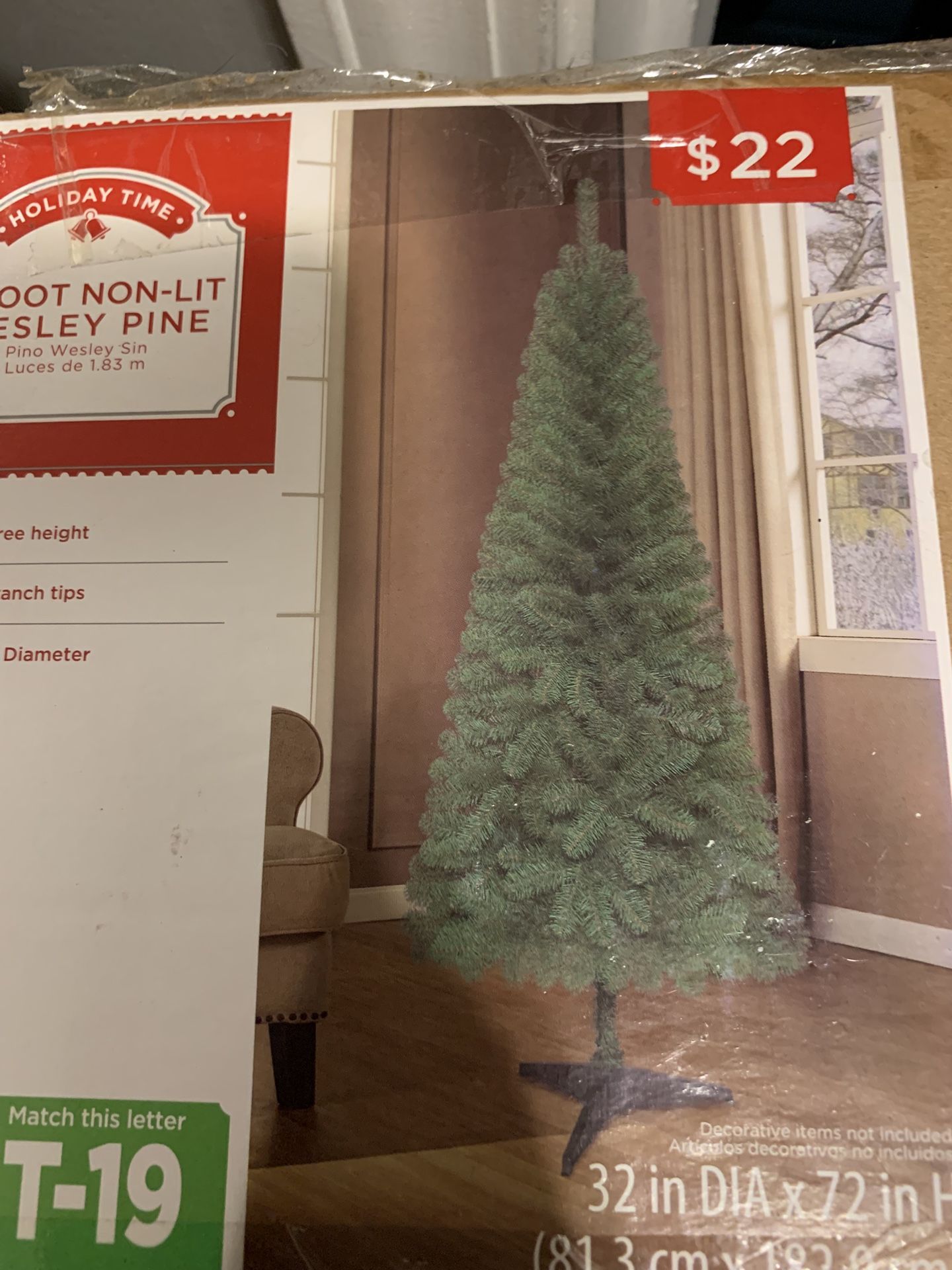 Christmas Tree 6 Ft $15 Each