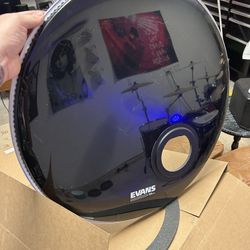 22” Evans Bass Drum Head Front