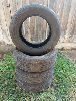 Set of 4 used tires 205/60/R16 HANDKOOK