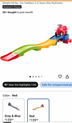 Step2 Up & Down Roller Coaster Kids Ride On Toy