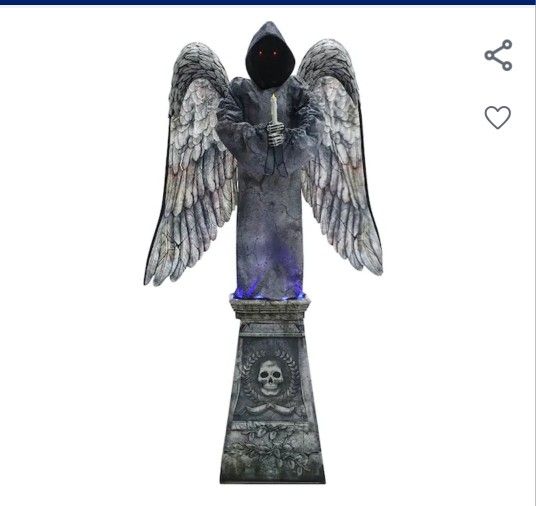 8ft angle tombston outdoor/indoor Halloween animatronic