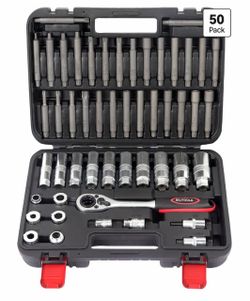 Bilitools 50-Piece Socket and Bit Set