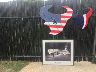 Vintage WHATABURGER Frame 36x 31