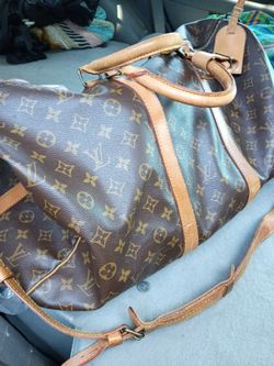 Vintage 1992 55cm Louis Vuitton keepall duffle bag