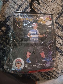 Pokémon Ash Ketchum Child Costume Size S/P (4-6)