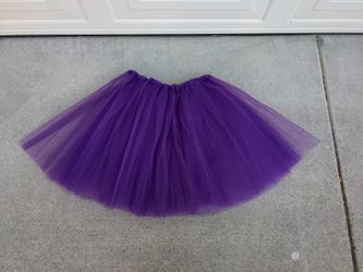 Brand New Purple Tutu Skirt Adult Size, $5