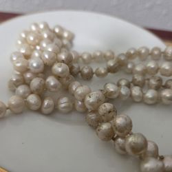 Baroque Pearls genuine necklace