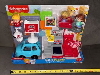 New Fisher Price Little People Target Run Playset