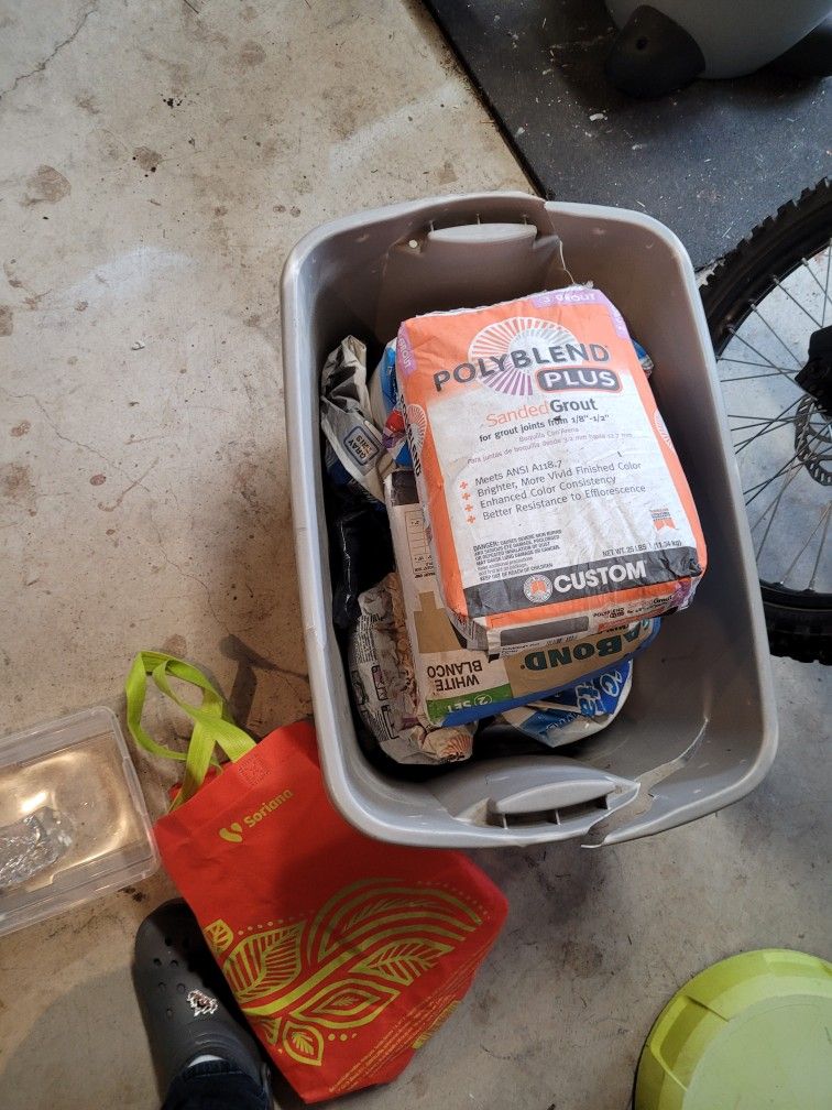 Free Mortar, Grout Etc