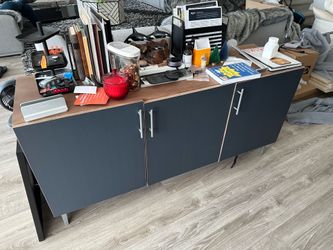 Modern storage side table