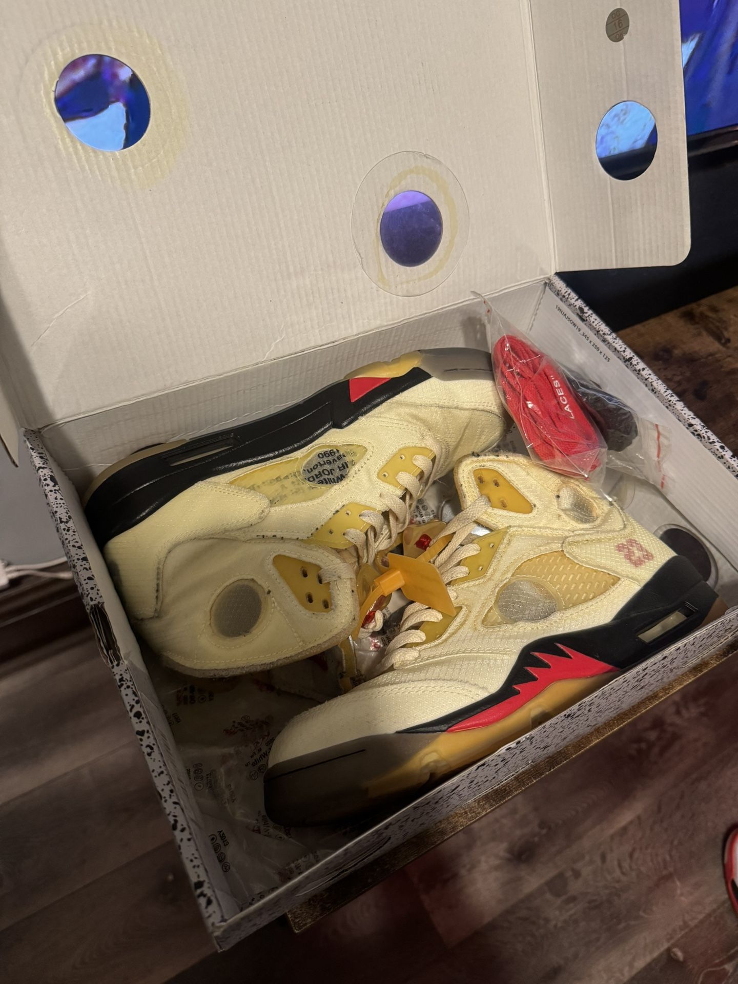 Jordan 5 Off White Sail