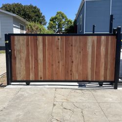 Wrought iron gates