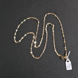 14k Gold Necklace 20 Inch