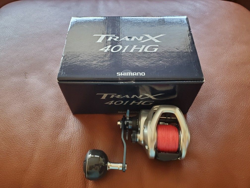 Shimano Tranx 401HG Left Hand Fishing Reel