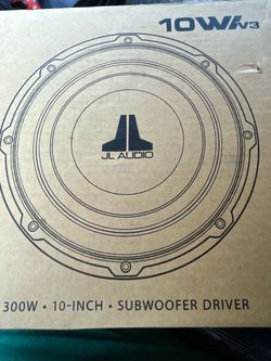 JL audio 10” sub JL Audio 1000w D class amplifier Kenwood head unit