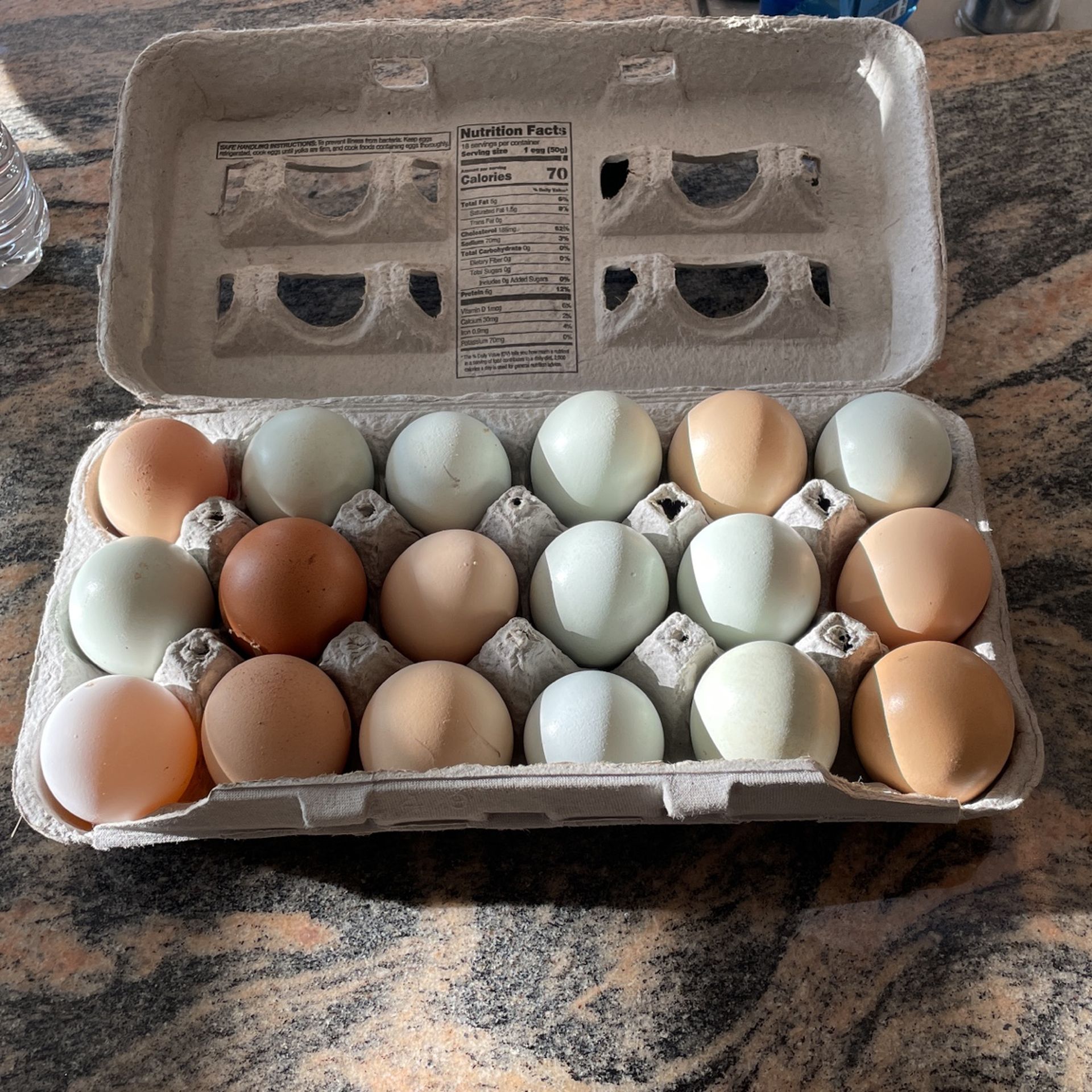 Fresh Organic Unwashed Chicken Eggs, Seven Dollars A Dozen for Sale in Ramona, CA OfferUp