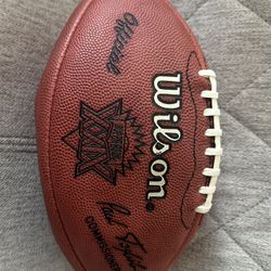 Super Bowl XXIX Game Ball San Francisco 49ERS vs. San Diego Chargers January 29, 1995.